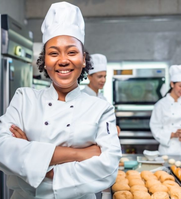 2753828-le-chef-cuisinier-dirige-et-supervise-la-preparation-des-repas-dans-une-cuisine-professionnelle-assurant-la-qualite-et-la-presentation-des-plats-servis-original